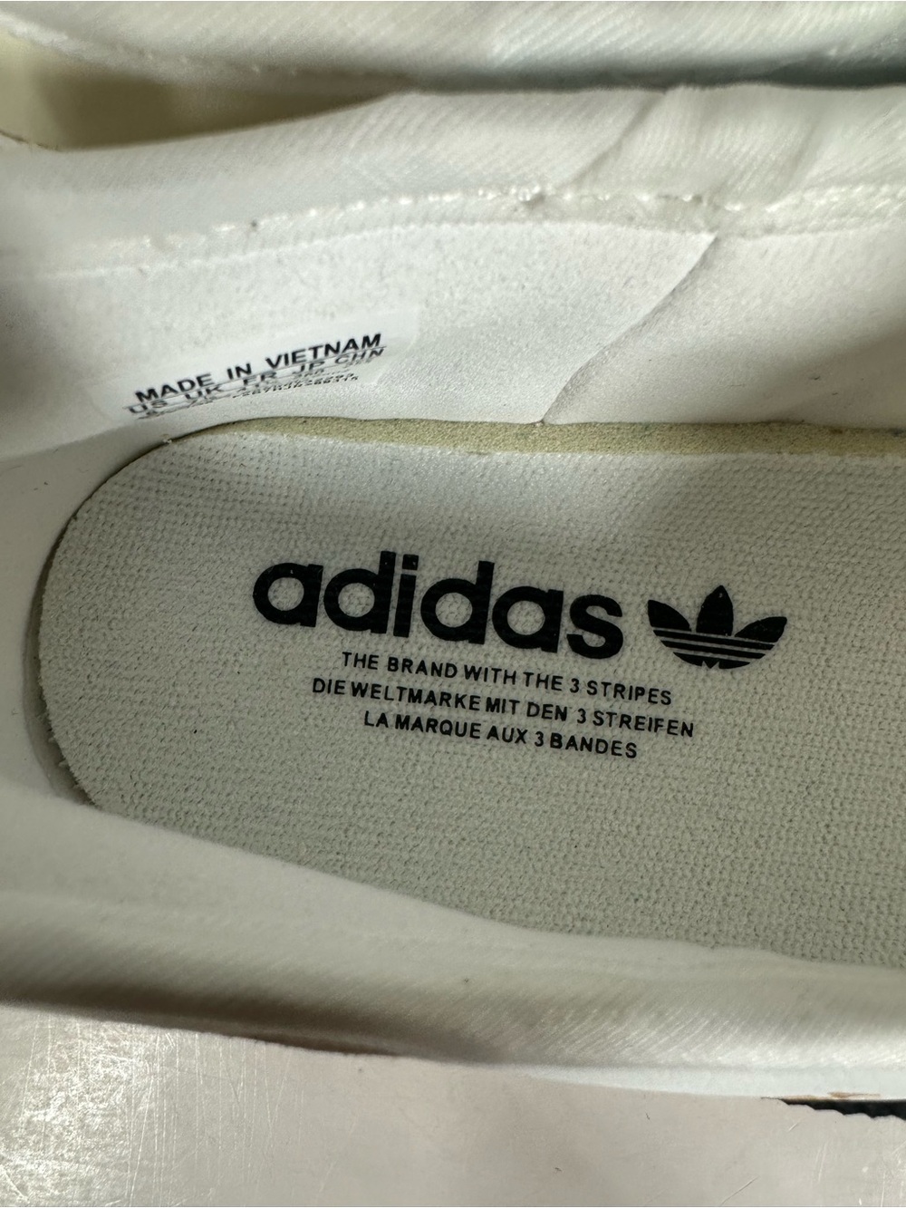 adidas Samba Mary-Jane Sneakers in White, Black & Gum - Picture 2 of 8